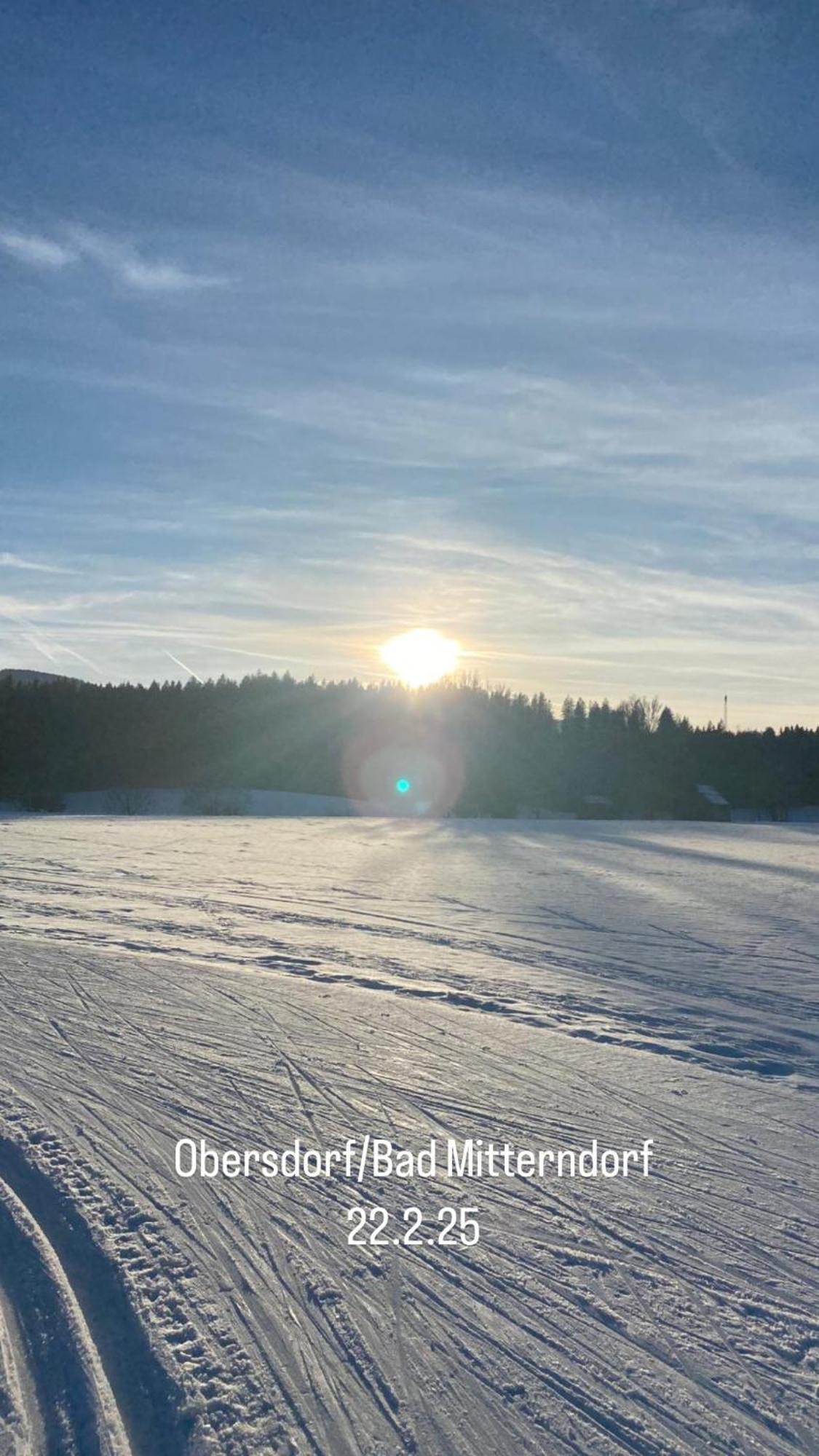 Penzion Obersdorfer Hof Bad Mitterndorf Exteriér fotografie